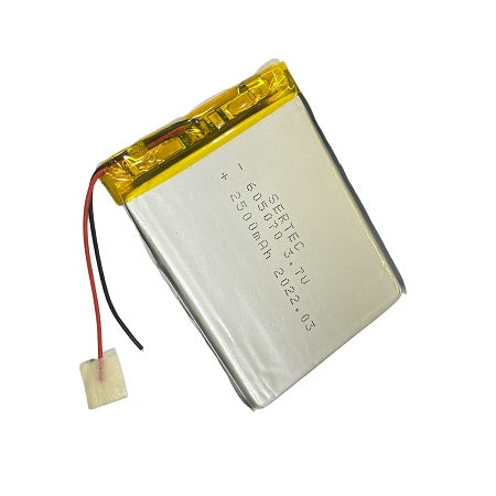 Sertec 605070 3.7V 2500mAh Li-Polymer (LiPo) Şarjlı Pil