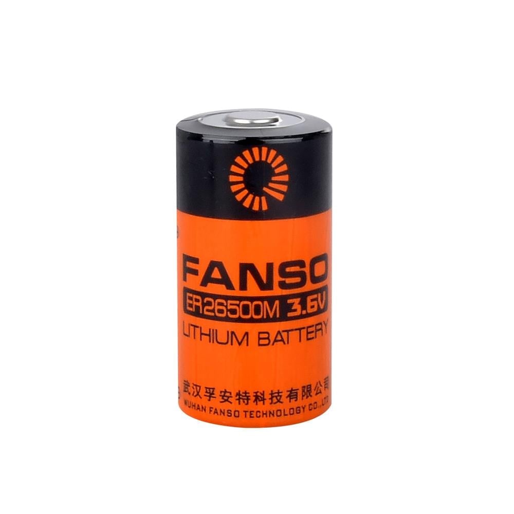 Fanso ER26500M C Boy 3.6V 6000 mAh Li-SOCl₂ Lityum Pil (Yüksek Güç / Spiral)