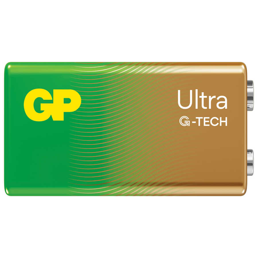 GP Ultra Alkalin 9V Pil — Tekli Kart