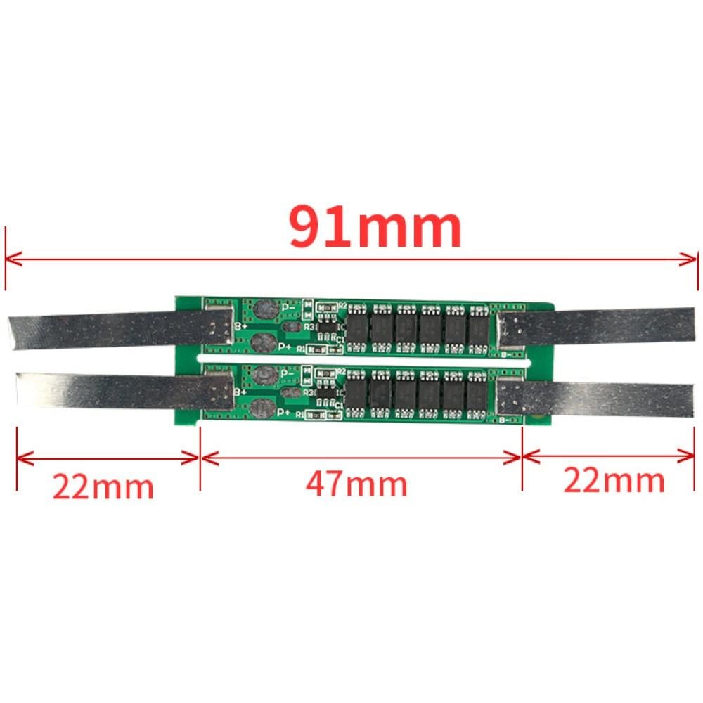 XR 1S 15A Lityum Pil Koruma Modülü (6 MOSFET, Nikelli)