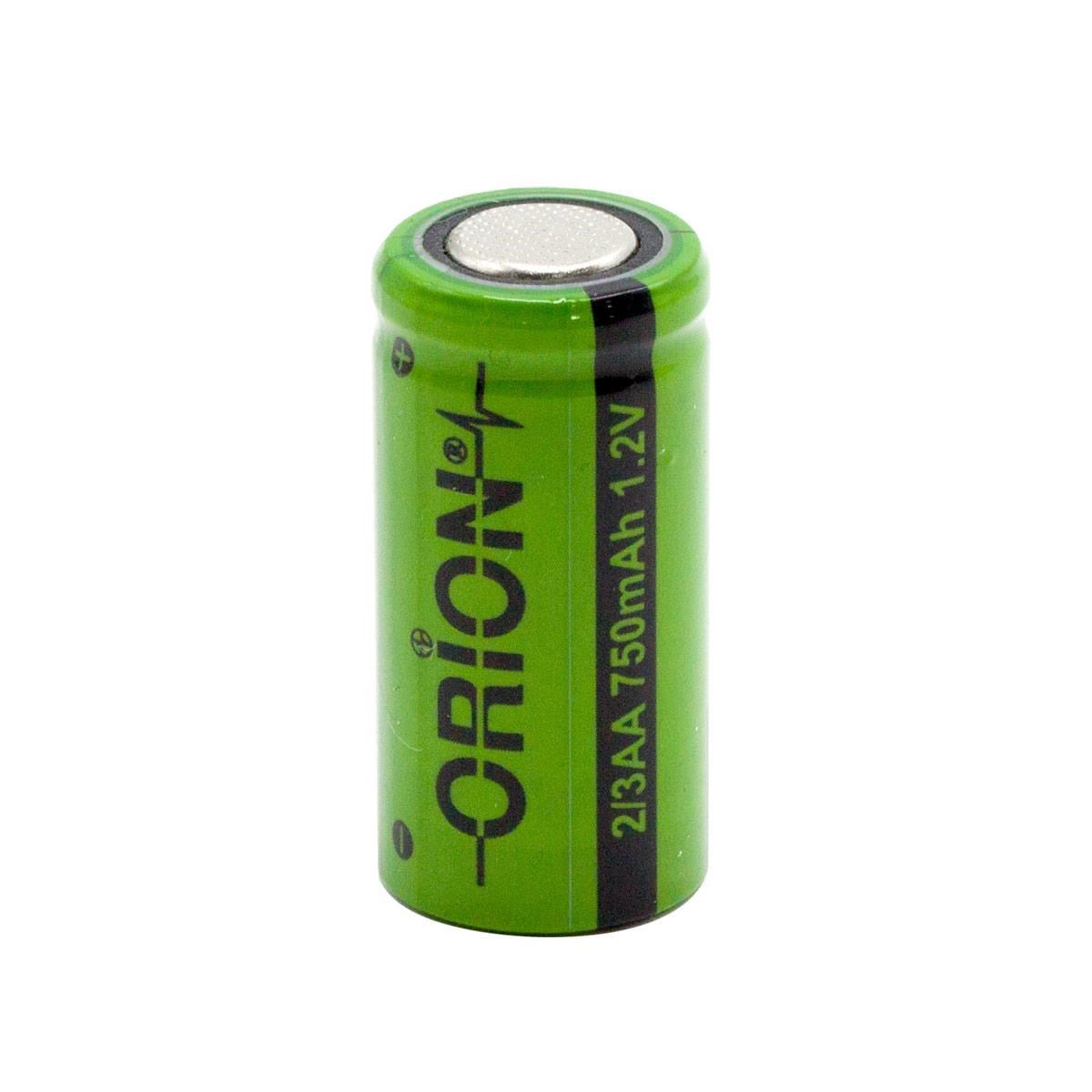 Orion 1.2V NiMH 2/3AA 750 mAh Şarj Edilebilir Pil