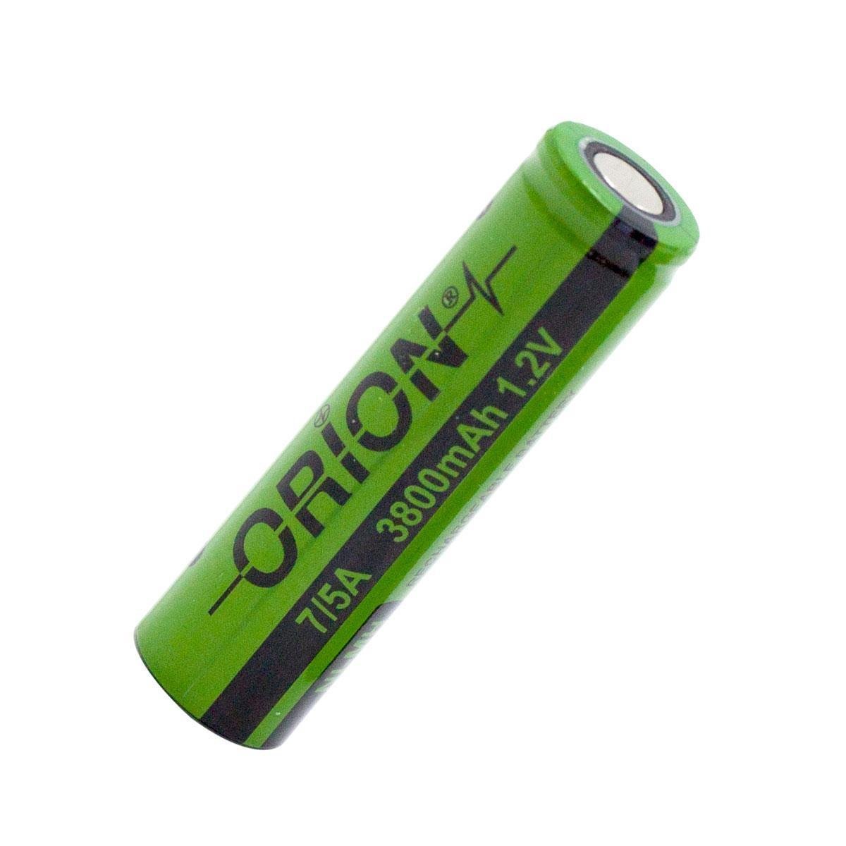 Orion 7/5A (4/3A / 17670) 1.2V 3800 mAh NiMH Şarjlı Pil (Başsız / Flat Top)