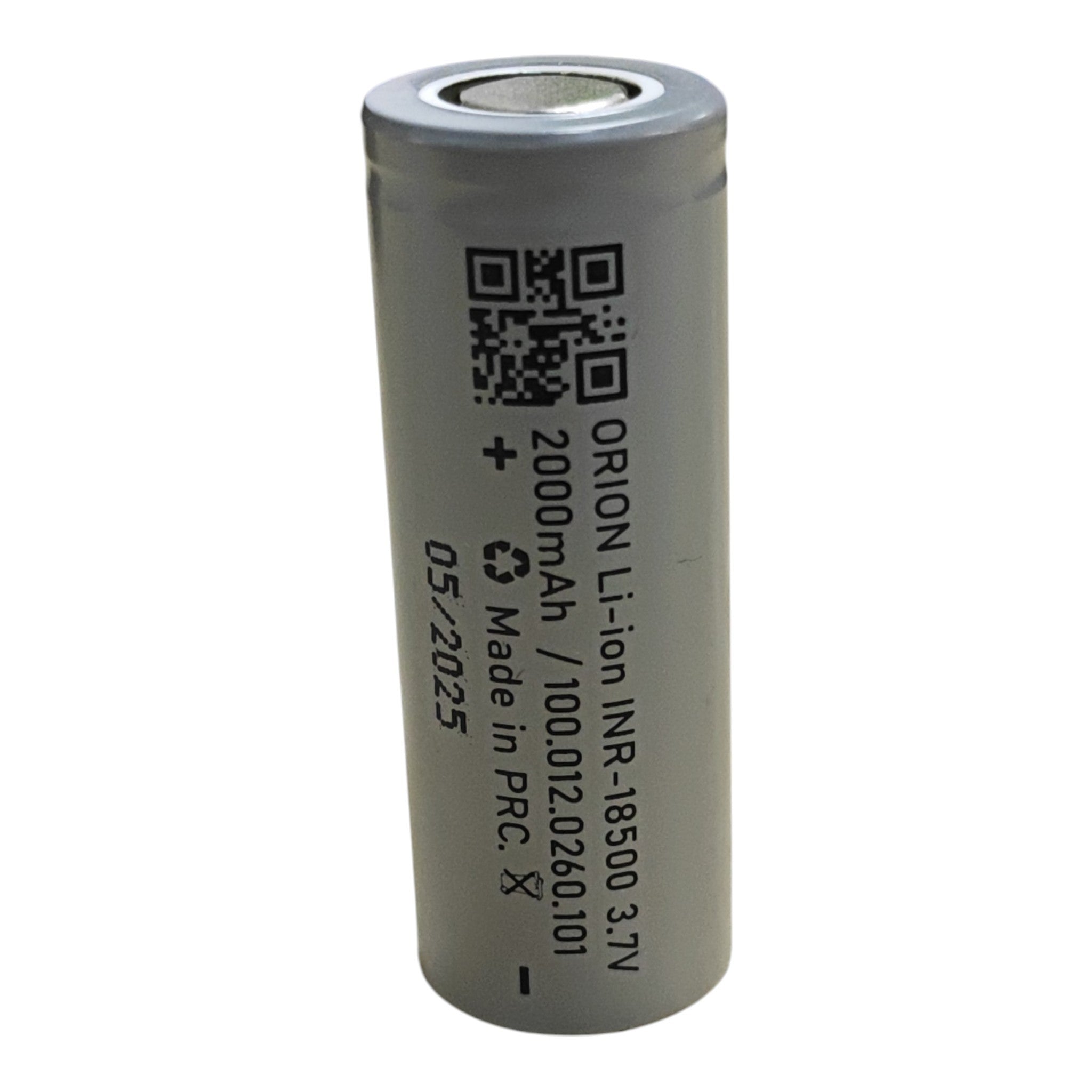 Orion INR18500 3.7V 2000mAh Li-ion Şarjlı Pil