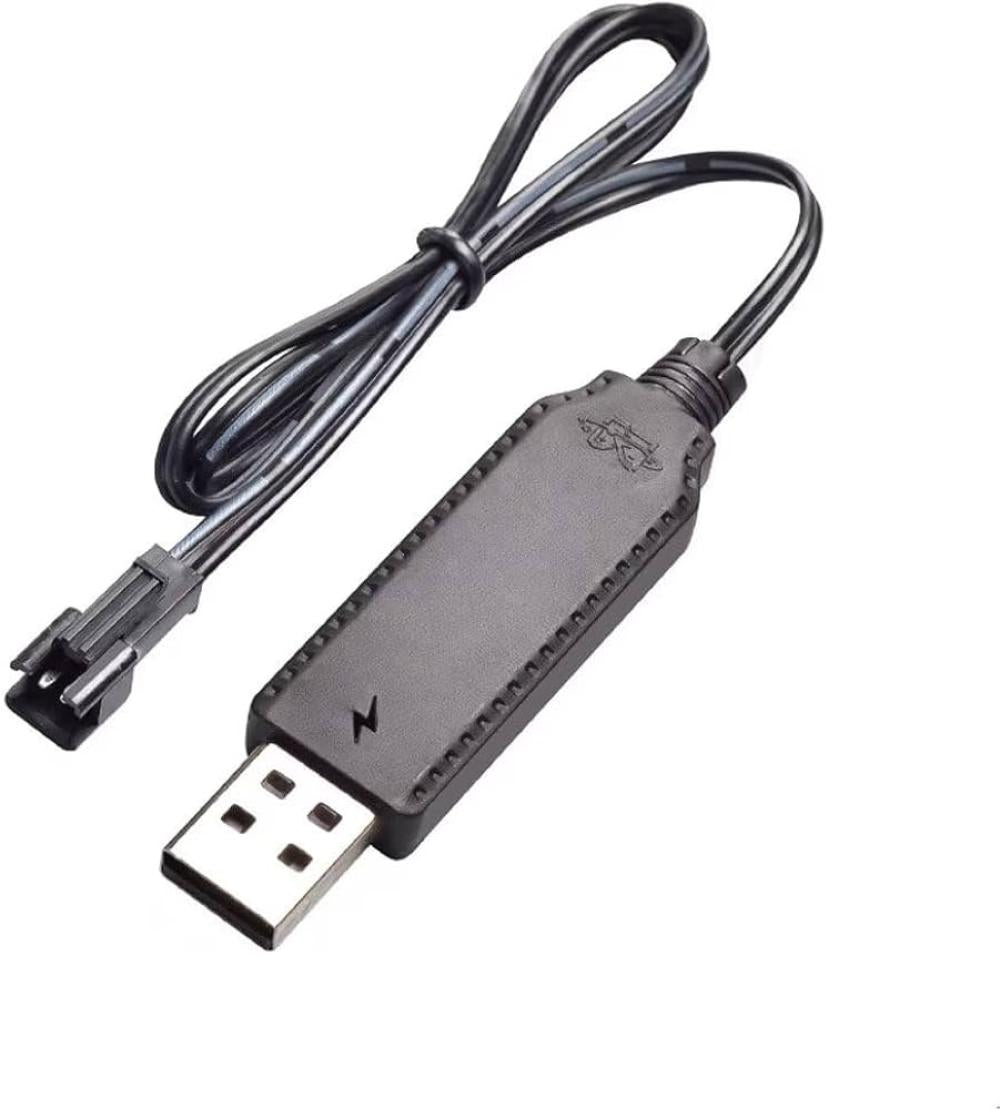 Sertec 3.6V Ni-Cd / Ni-MH Şarjlı Oyuncak Bataryası (USB Şarj Kablolu)