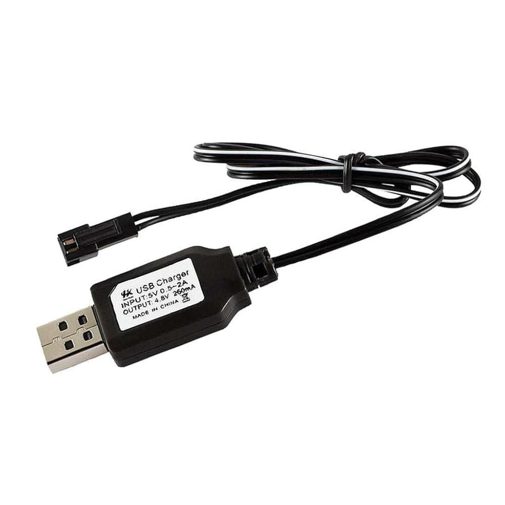 Sertec 4.8V Ni-Cd / Ni-MH Şarjlı Oyuncak Bataryası (USB Şarj Kablolu)