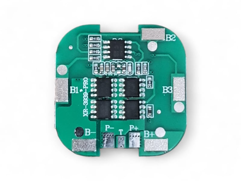 XR 4S 10A (16,8V) Kare Lityum Batarya BMS NTC'li (Balanssız)