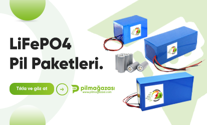  LiFePO4 Pil Paketleri 